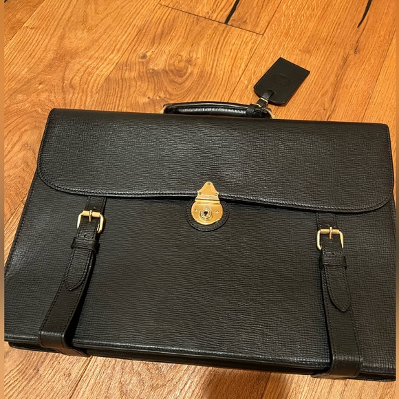 Burberry vintage briefcase with key - Picture 2 of 9